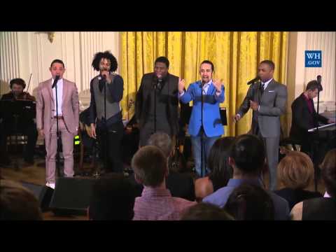 HAMILTON cast - My Shot at the White House #BAM4HAM