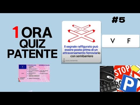 1 ORA QUIZ PATENTE B #5