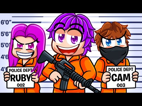 We Joined The CRIMINALS in Roblox Criminality