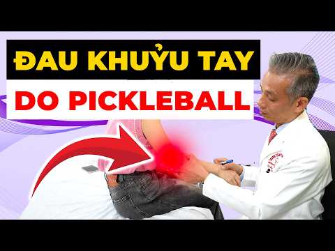 Đau khuỷu tay vì pickleball? Sai lầm khiến viêm gân nặng hơn mỗi ngày!