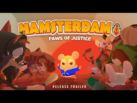 Hamsterdam - Paws of Justice Release Trailer | Muse Games thumbnail