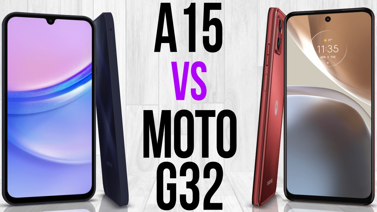 A15 vs Moto G32 (Comparativo & Preços)