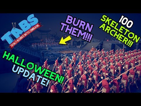 TABS | 100 Skeleton Archer Vs Every 100 Melee Units - Totally Accurate Battle Simulator