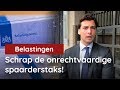 Schrap de onrechtvaardige spaarders-taks!