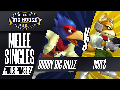 bobby big ballz vs Mot$ - Melee Singles Pools WSF - The Big House 10 | Falco vs Fox
