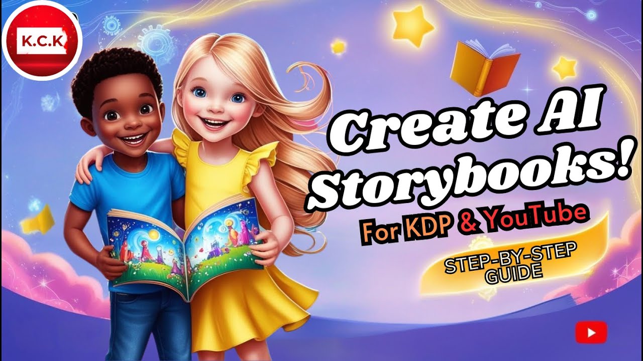 How to Create AI Storybooks for Kids in 2025 | Sell on Amazon KDP & Repurpose for YouTube Videos!