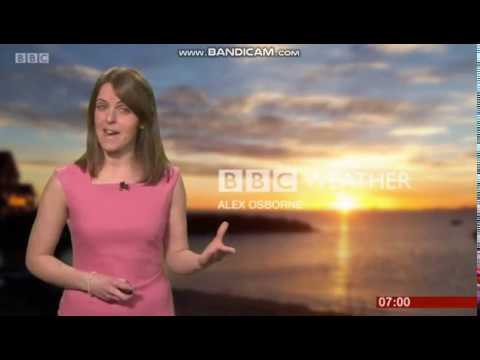 Alex Osbourne BBC South news weather 11.13.2018 - 60 FPS
