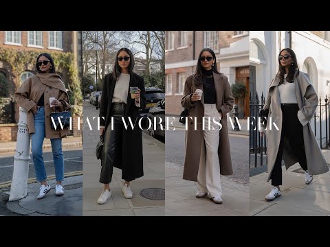 WHAT I WORE THIS WEEK | WINTER OUTFITS LOOKBOOK