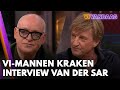 VI-mannen kraken interview Van der Sar: 'Tenenkrommend!' | VI VANDAAG