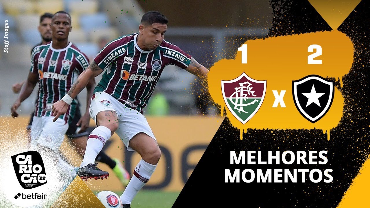 VÍDEO: Gols e melhores momentos da vitória do Botafogo sobre o Fluminense na segunda semifinal do Carioca
