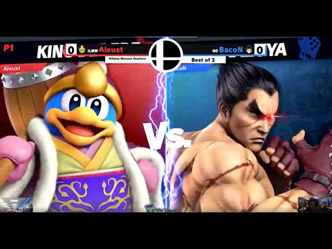 TTGO #148 Villains Winners Quarters - Aleust (King Dedede) vs BacoN (Kazuya) SSBU Smash Ultimate