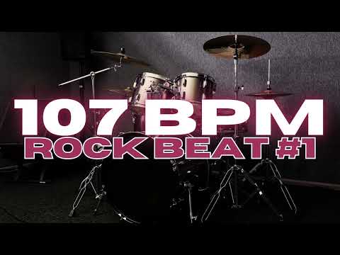 107 BPM - Rock Drum Beat - Loop 1