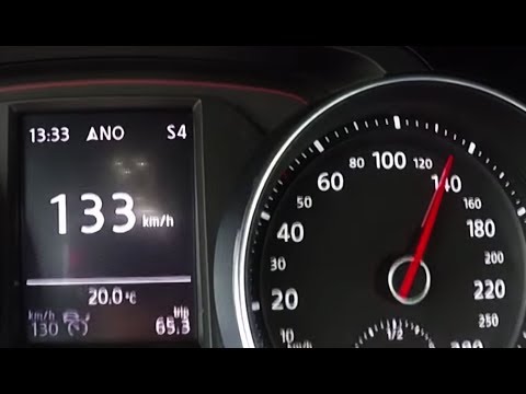 2015 Volkswagen VW Golf GTD Variant DSG 0-100 km/h kph 0-62 mph Tachovideo Acceleration