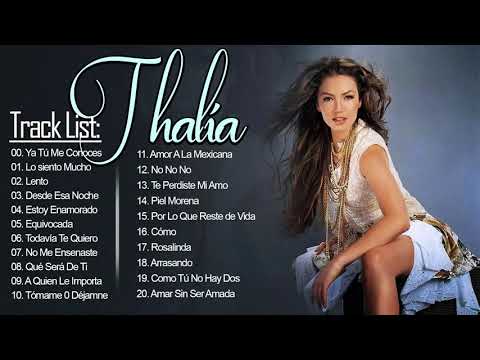 Thalía Greatest Hits Full Album 2021 - Best Songs Of Thalía