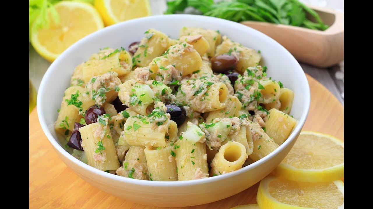 PASTA FREDDA TONNO E LIMONE: gustosa, leggera e si prepara in un attimo!