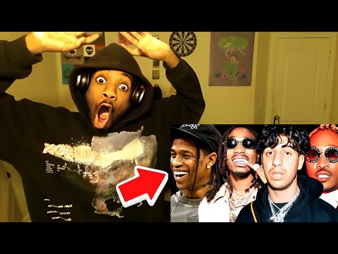 OMGGG!! UFO361 - ALLEIN SEIN ft. Future, Travis Scott & Quavo (REACTION)