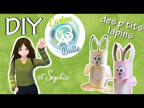 DIY - Atelier créatif: des p'tits lapins de Pâques