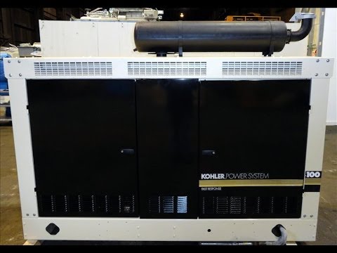 Used- Kohler 95kW standby (89 kW prime) natural gas generator set - Stock # 45511002