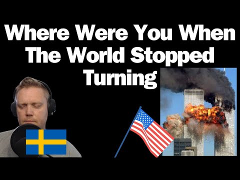 A Swede reacts to: Alan Jackson   The day the earth stopped turning