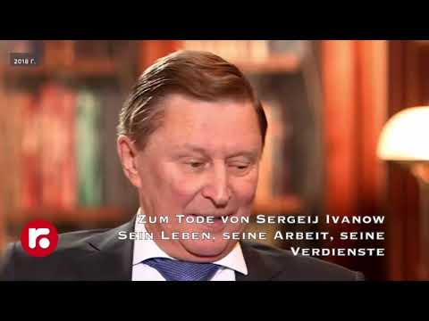 Zum Tode von Sergeij Ivanow Sein Leben, seine Arbeit, seine Verdienste