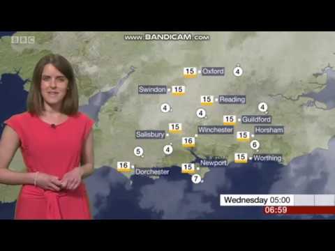 Alex Osbourne South Today morning weather 2019 06 25