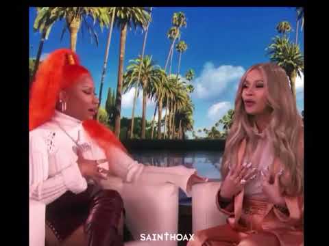 Nicki Minaj & Cardi B fight on Ellen