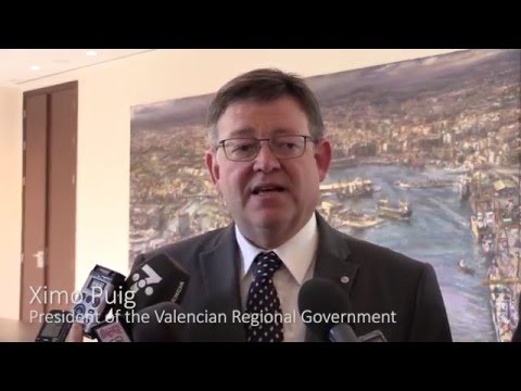 Ximo Puig visited Valenciaport