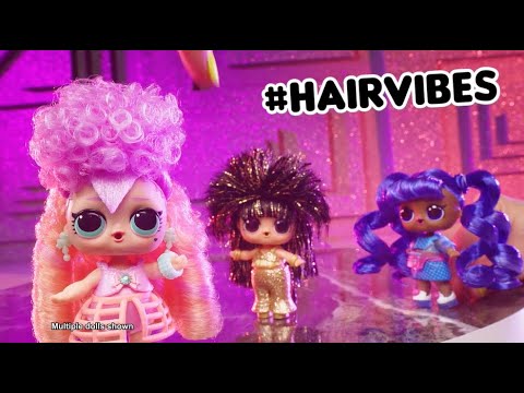 L.O.L. サプライズ! #ヘアバイブス | TVCM | ウィッグピースで自分だけのすてきなスタイリングを楽しもう！