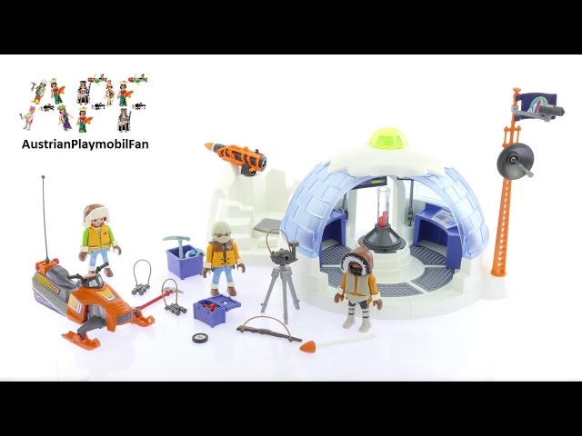 Vídeo relacionado con PLAYMOBIL Action, Cuartel Polar de Exploradores 9055, a Partir de 4 años