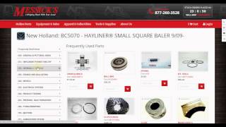 How to use Messick's Parts Catalog
