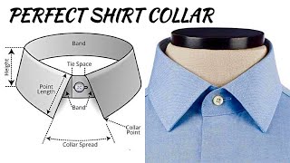How to cut and sew a PERFECT SHIRT COLLAR (beginners guide)