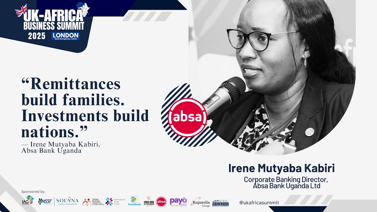 💡 Inclusive Insurance for Africa’s Future – Irene Kabiri | Absa Bank Uganda Ltd #UKAfricaSummit2025
