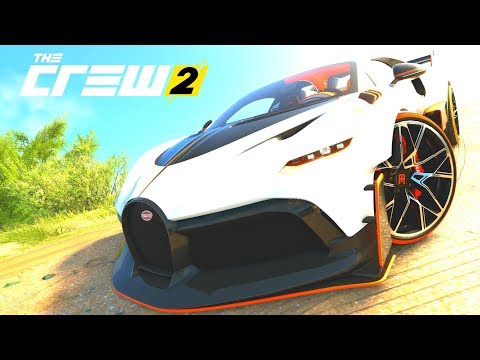 THE CREW 2 "GOLD EDiTiON" (LiVE REPLAY) BUGATTI DIVO Magma Edition PART 1105 ...