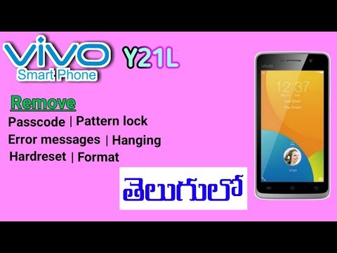 Vivo Y21L hardreset | in Telugu | by Syam | new mobiletricks |