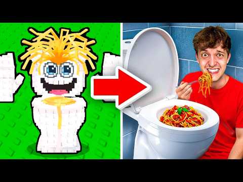 Ich ESSE JEDES BRAINROT im ECHTEN LEBEN! 😱 (überraschend..)