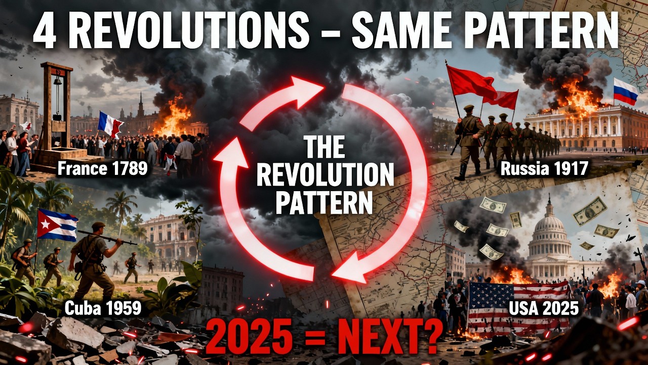 The 6-Stage Revolution Cycle: France, Russia, Cuba... USA Is At Stage 4