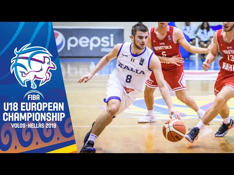 Italy v Croatia - Full Game - FIBA U18 European Championship 2019