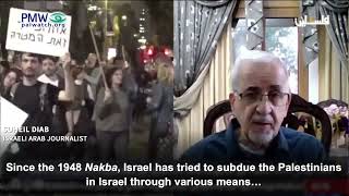 Suheil Diab libeling Israel regarding Arab crime