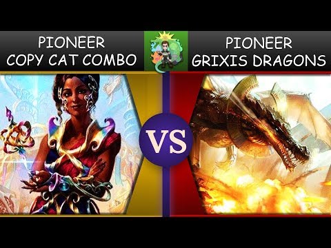 Pioneer 2019: Match 3 - Four Color Copy Cat vs Grixis Dragons