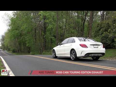 AWE Tuning Mercedes-Benz W205 C450 AMG/C400 Touring Edition Exhaust (as heard on C400)
