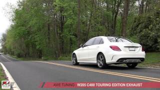 AWE Tuning Mercedes-Benz W205 C400 Touring Edition Exhaust 