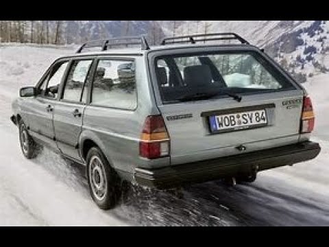 Passat Facelift 1985 Händlervorstellung mit Vergleich neues und altes Modell Typ 32b