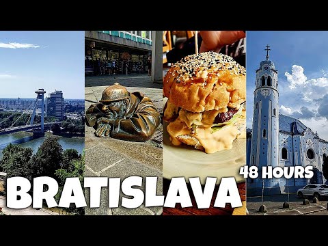 First Time in Slovakia | Exploring Bratislava for 48 Hours!