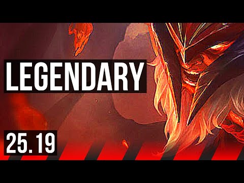 OLAF vs IRELIA (TOP) | Legendary, 14/3/4 | KR Master | 25.19