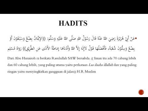 BAB 5 Cabang-cabang iman