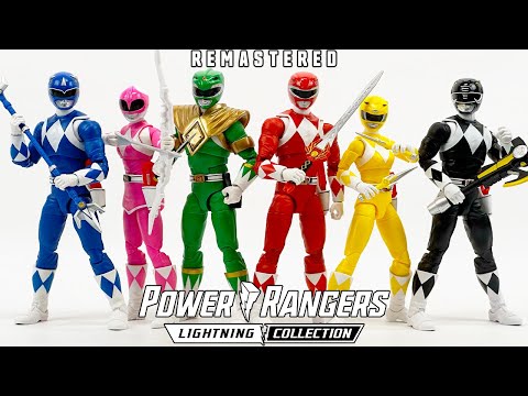 Power Rangers Lightning Collection MMPR Remastered Review!