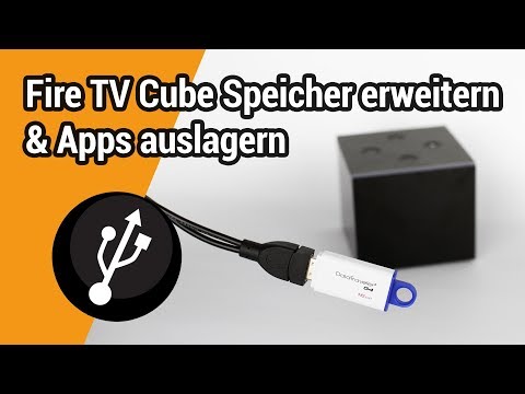Fire TV Cube: Internen Speicher via USB erweitern und Apps auslagern