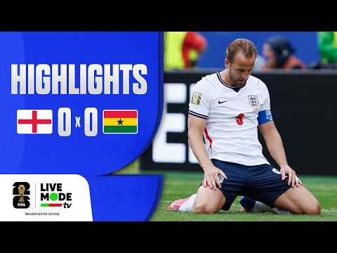 Inglaterra 0-0 Gana (WC 2026)