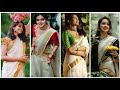Best Onam Photoshoot Poses For Girls Kerala Saree PhotoShoot For Girls Onam Photoshoot 2025