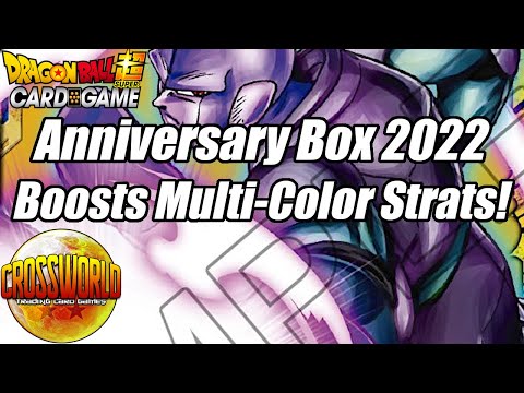 Anniversary Box 2022 Boosts Multi-Color Strategies! - Dragon Ball Super Card Game